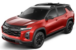 Chevrolet Equinox Hood Deflector - Front - Husky Liners - Aeroskin - Smoke - 2025+